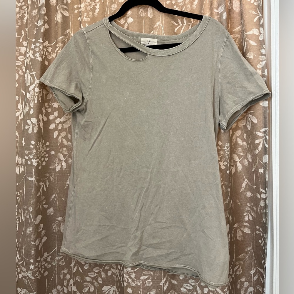 Anthropologie distressed tshirt